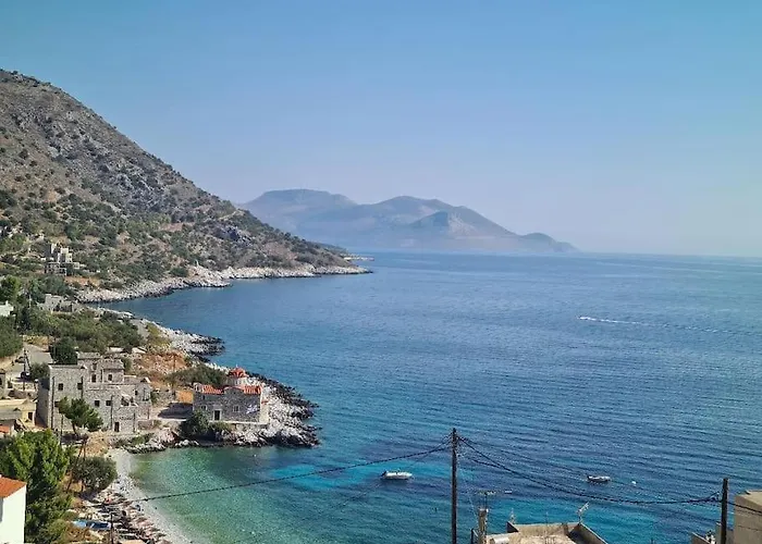 Panoramic View Of Laconic Sea Kokála